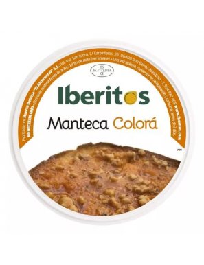 MANTECA COLORA IBERITOS L/ 250GR