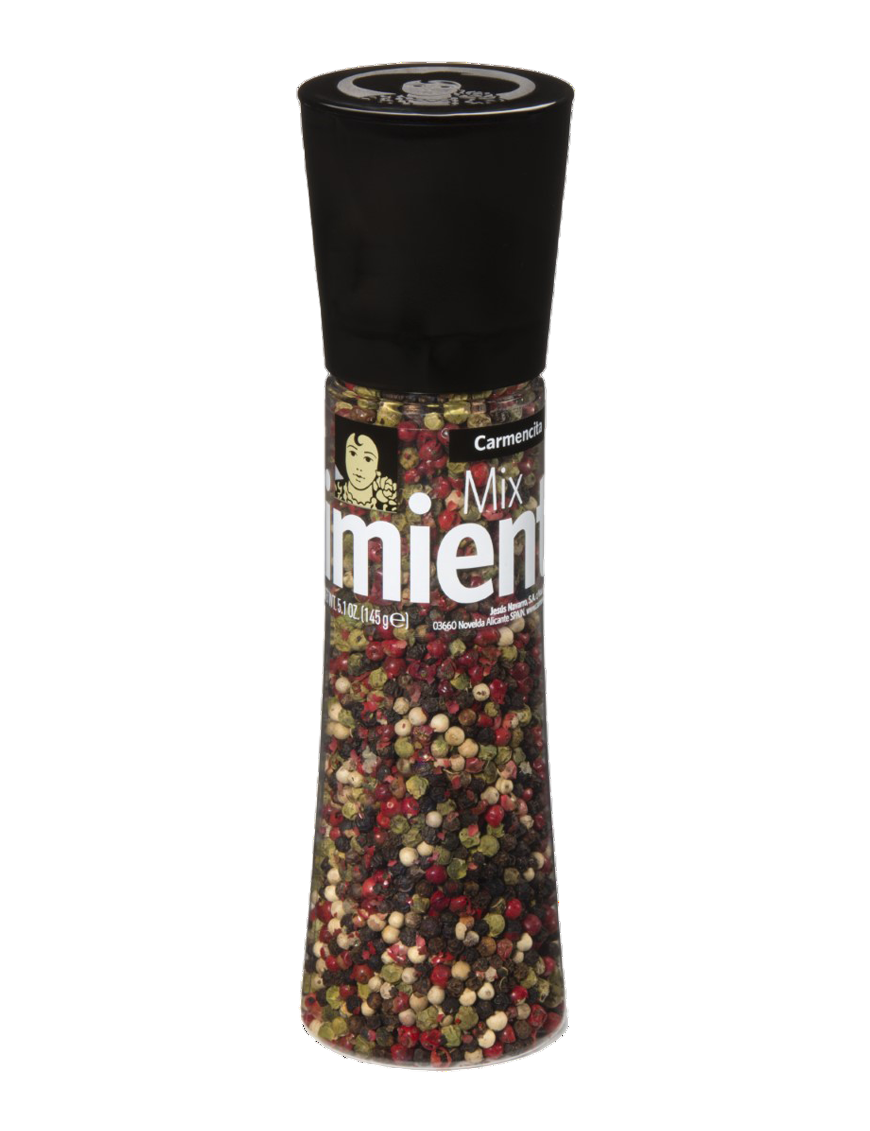 PIMIENTA MIX 4 VAR. MOLINILLO CARMENCITA B/145GR