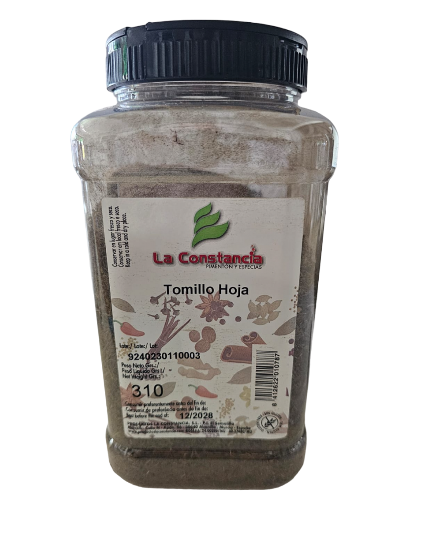 TOMILLO HOJA CONSTANCIA B/HOTELERO 310 GR.