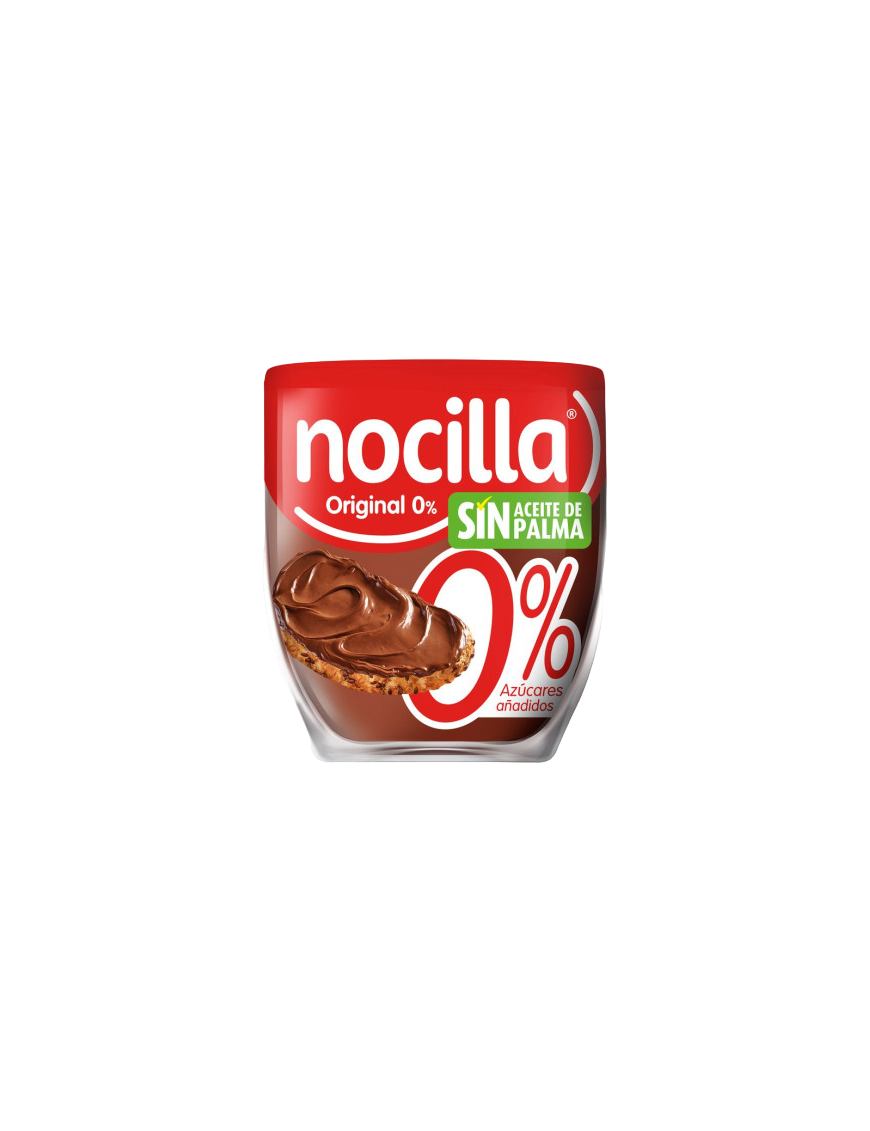 NOCILLA CREMA CACAO 0% ORIGINAL C/STEVIA T/180 GR