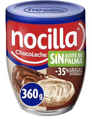 NOCILLA CREMA CACAO DUO B/360 GR