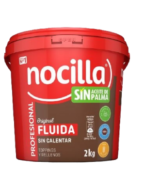 NOCILLA CREMA CACAO ORIGINAL CUBO 2KG.