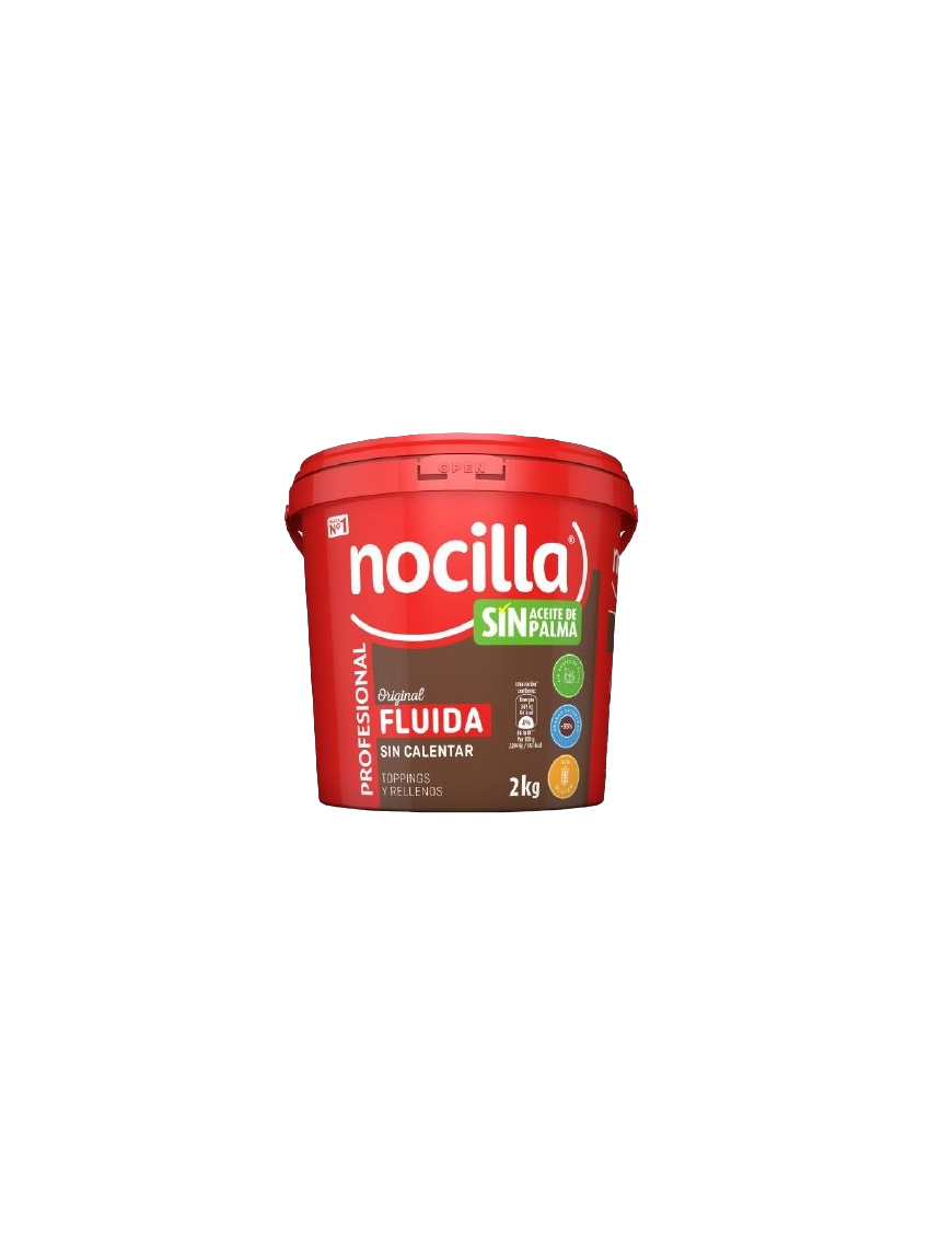 NOCILLA CREMA CACAO ORIGINAL CUBO 2KG.