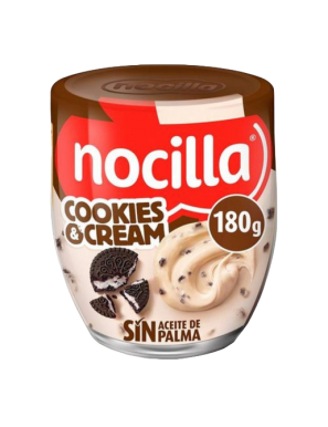 NOCILLA CREMA COOKIES AND CREAM T/180 GR