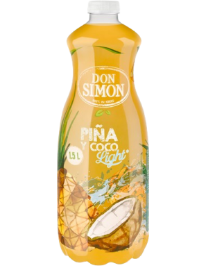 REFRESCO DON SIMON PIÑA-COCO LIGHT BOTELLA 1,5 L.