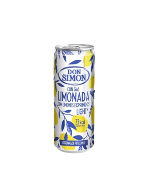 LIMONADA DON SIMON C/LIMONES  C/GAS LIGHT  33 CL.