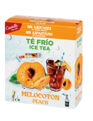 TE FRIO SABOR MELOCOTON ESTUCHE 15 UD