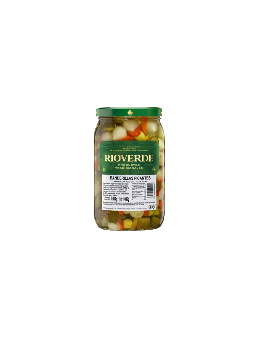 BANDERILLA PICANTE RIOVERDE 1/2 GALON T/C 1.965ML