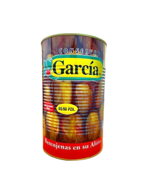 BERENJENAS ALIÑADAS GARCIA 5/7  L/850GR