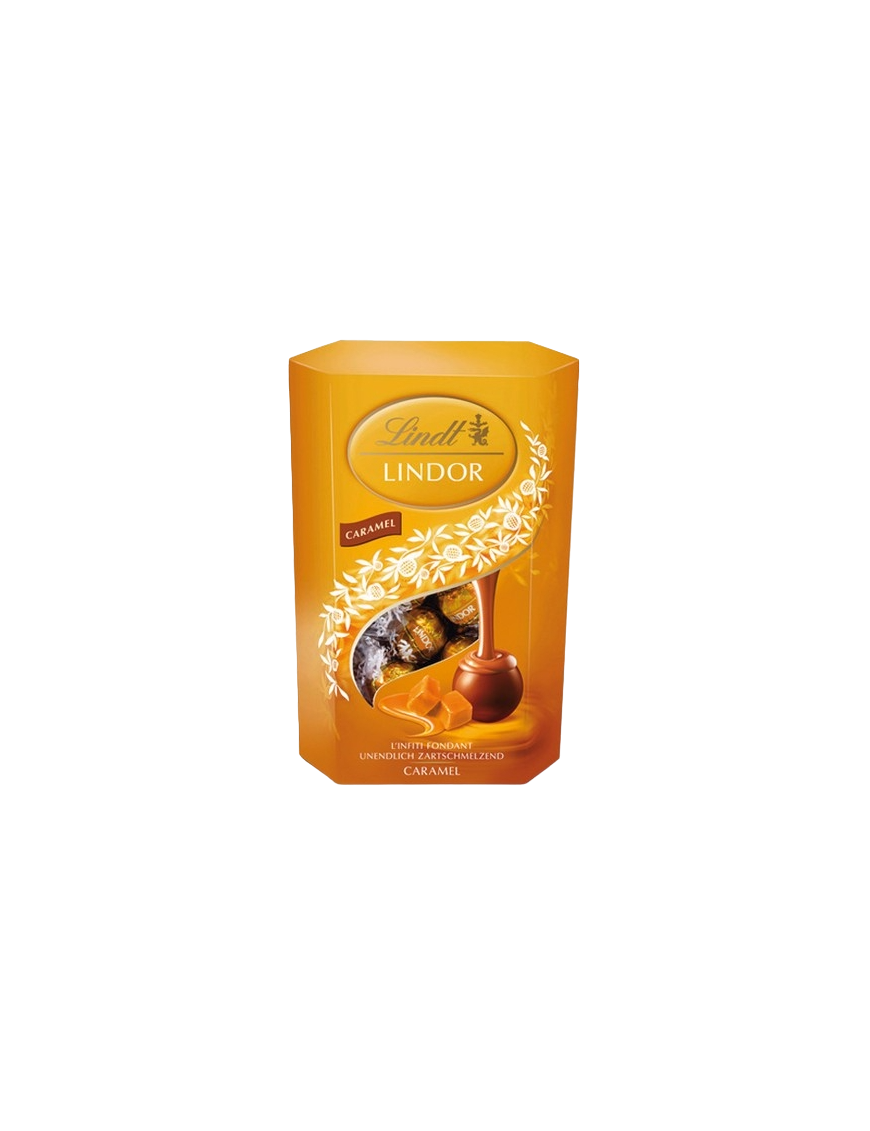 BOMBON LINDT LINDOR CARAMELO  EST/200 GR