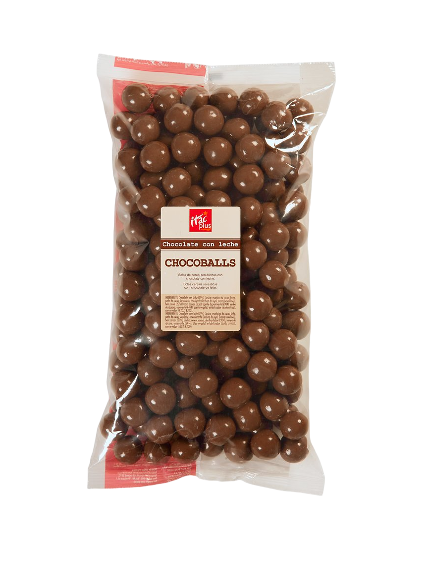 BOLAS CHOCO LECHE ITAC BOLSA 800 GR