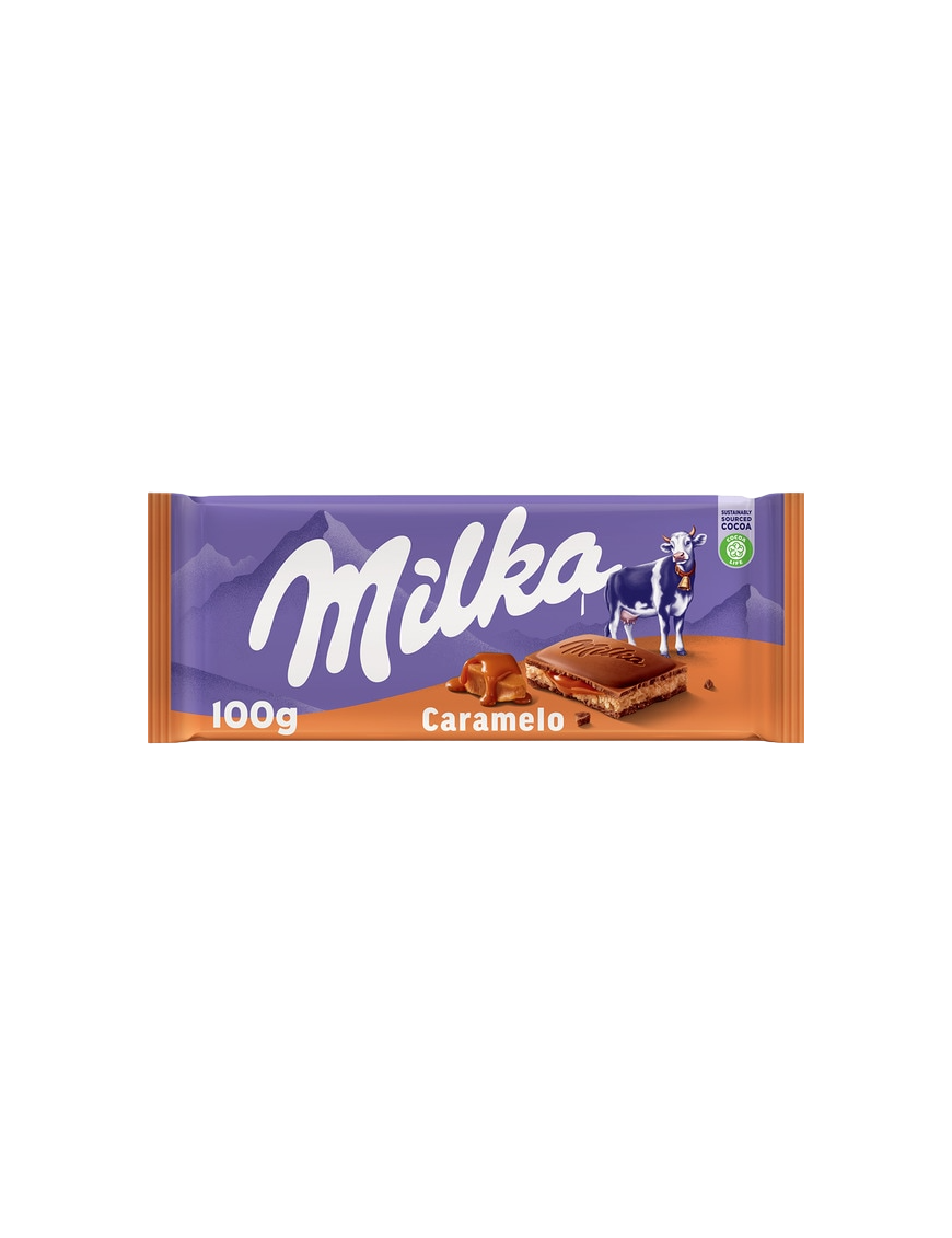 CHOCOLATE MILKA CARAMELO T/100 GR