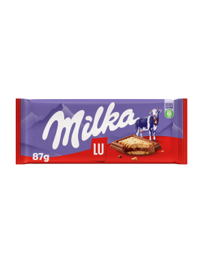 CHOCOLATE MILKA LU 87 GR