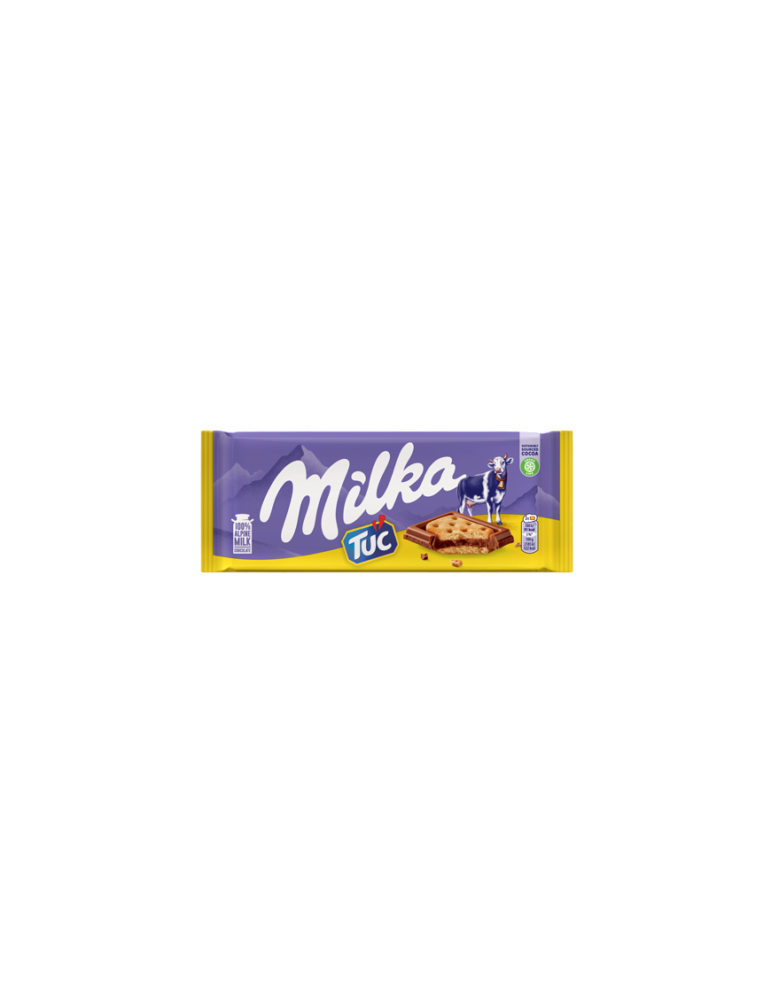 CHOCOLATE MILKA TUC T/87 GR