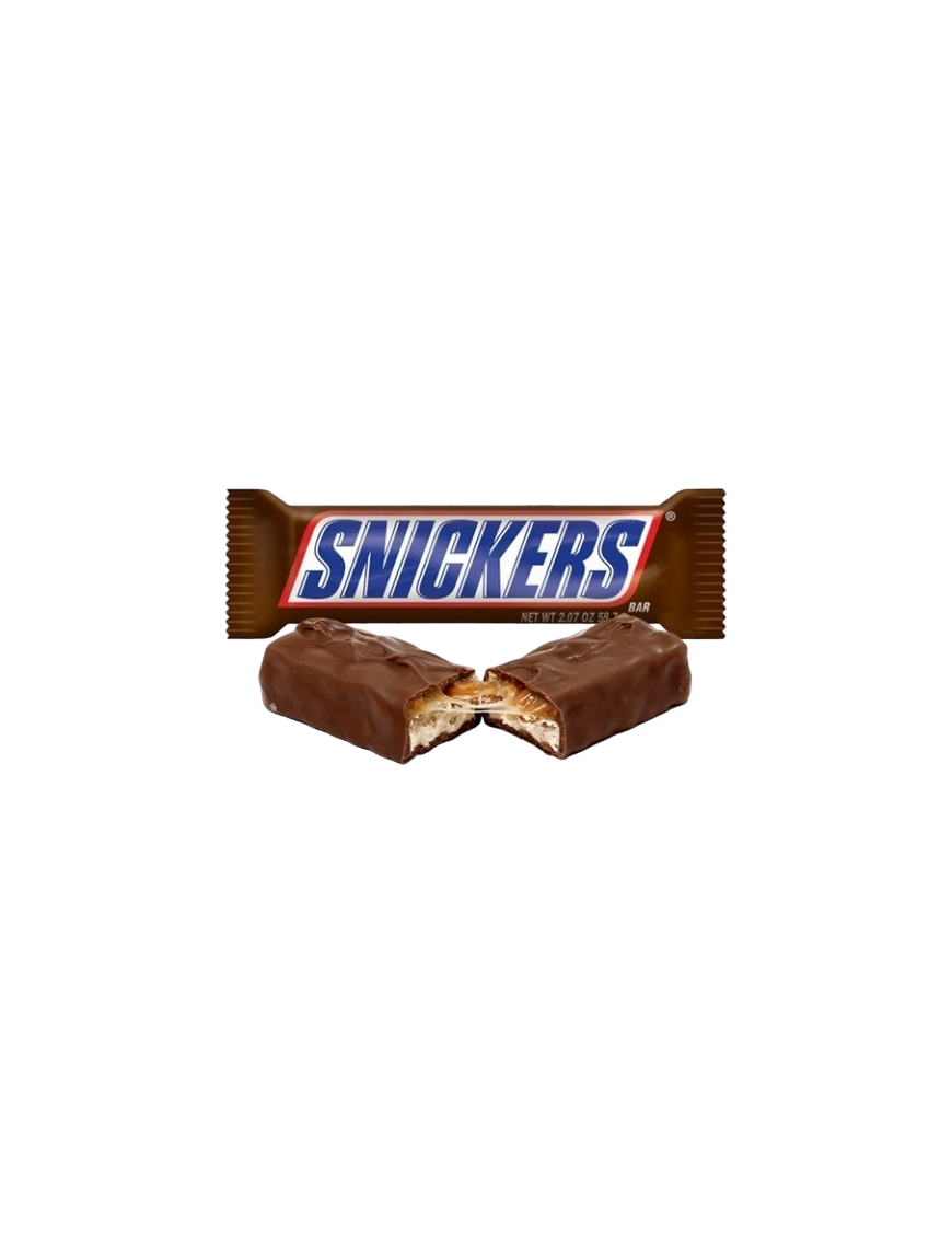 CHOCOLATE SNICKERS RELLENO CACAHUETE BAR 80 GR