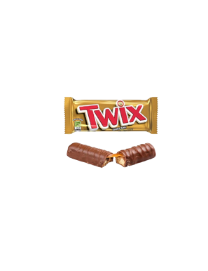 CHOCOLATE TWIX RELLENO CARAMELO BARRITA 2X25 GR