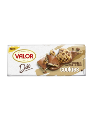 CHOCOLATE VALOR DUO COOKIES T/170GR