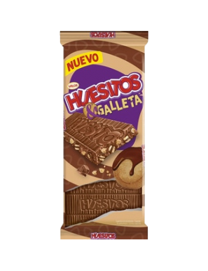 CHOCOLATE VALOR HUESITOS CON GALLETA P/125 GR