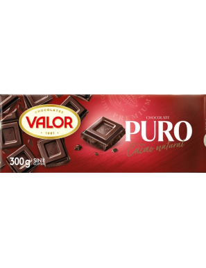 CHOCOLATE VALOR PURO 300 GR