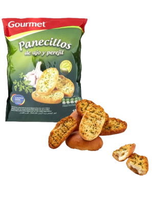 PAN TOSTADO GOURMET PANECILLO AJO/PEREJIL B/160 GR