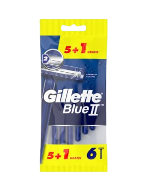 MAQUINILLA AFEITAR GILLETTE BLEU-II P/5+1