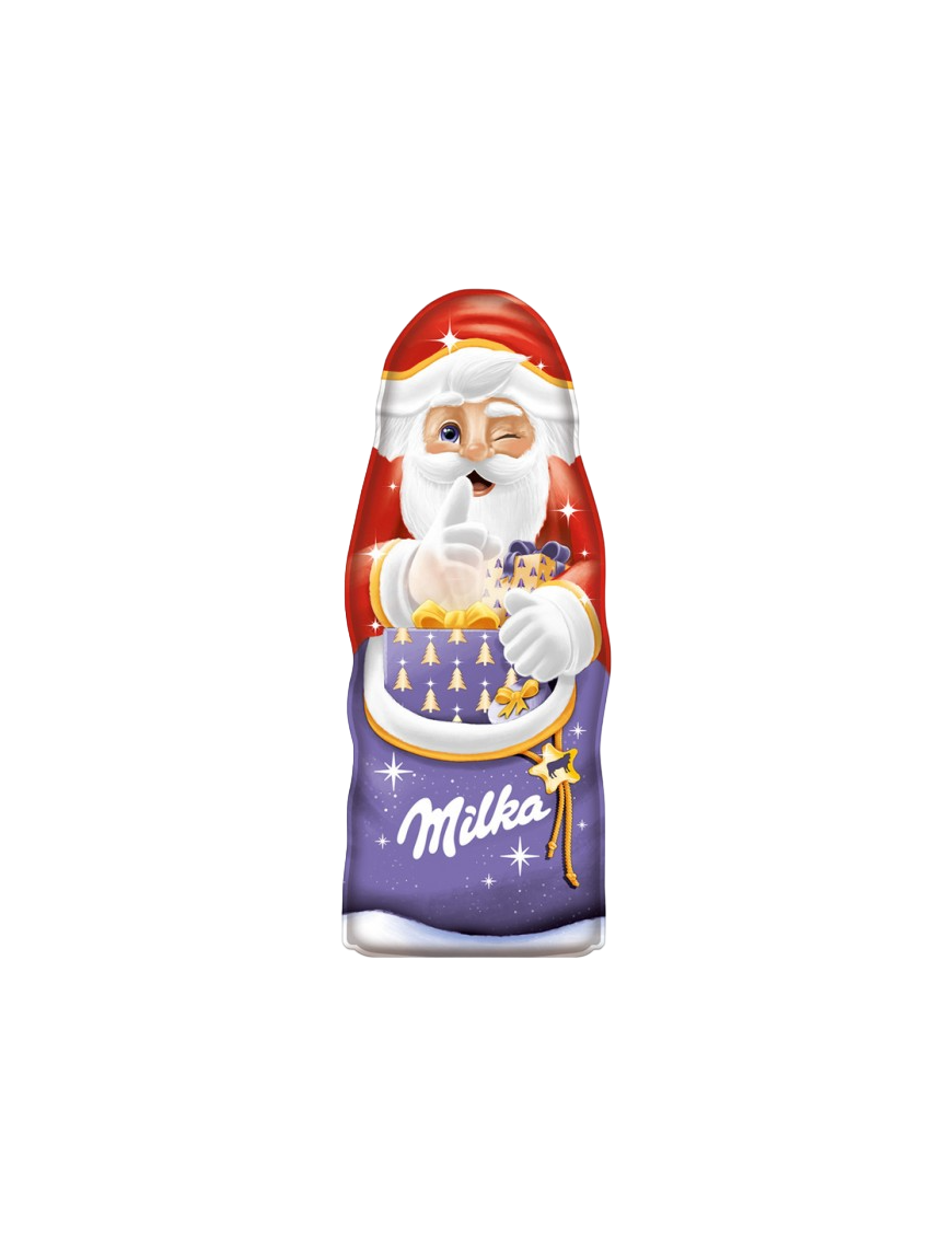 DULCES LAGUIMAR PAPA NOEL CHOCOLATE MILKA 45GR UD