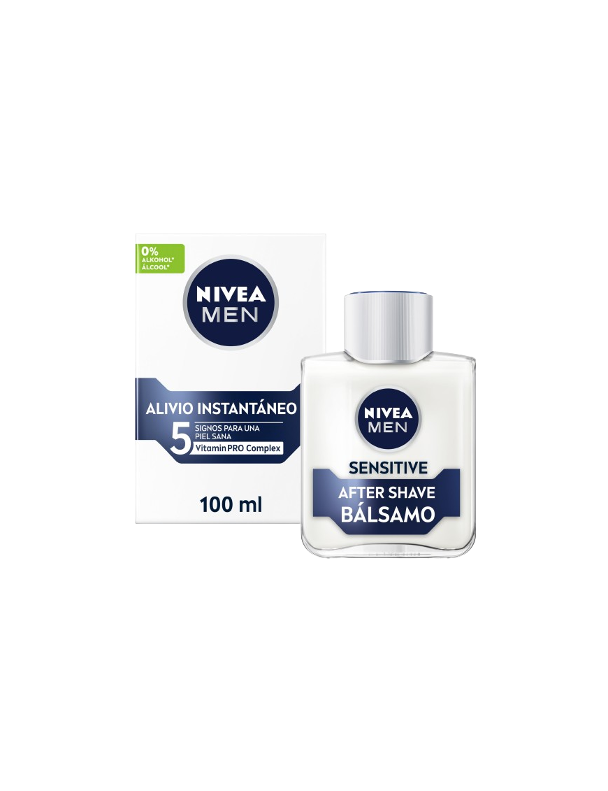 MASAJE AFTER SHAVE NIVEA LOCION SENSITIVE B/100 ML