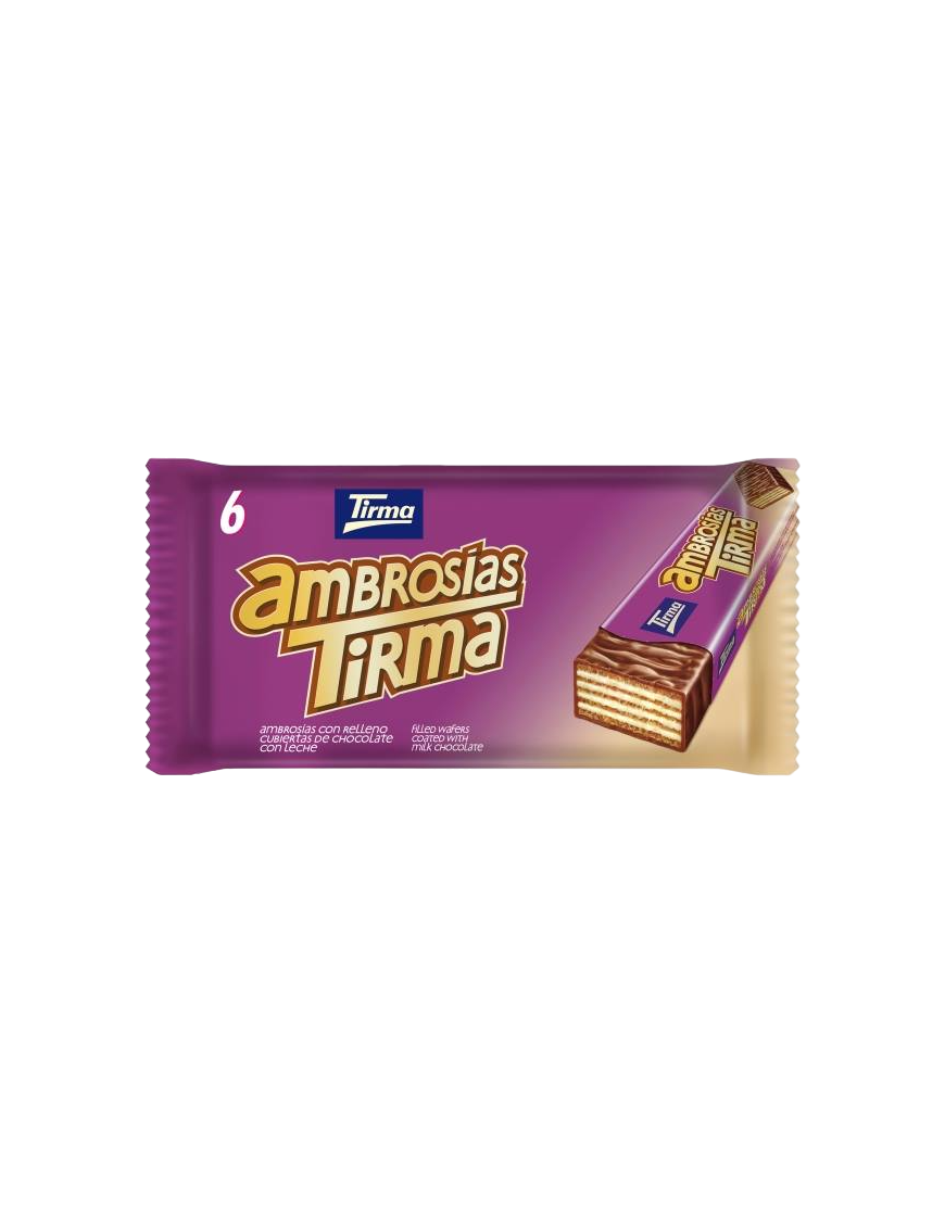 DULCES LAGUIMAR TIRMA AMBROSIAS CON CHOCO P/107GR