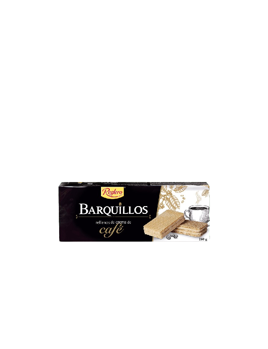 REGLERO BARQUILLOS DE CAFE P/260 GR