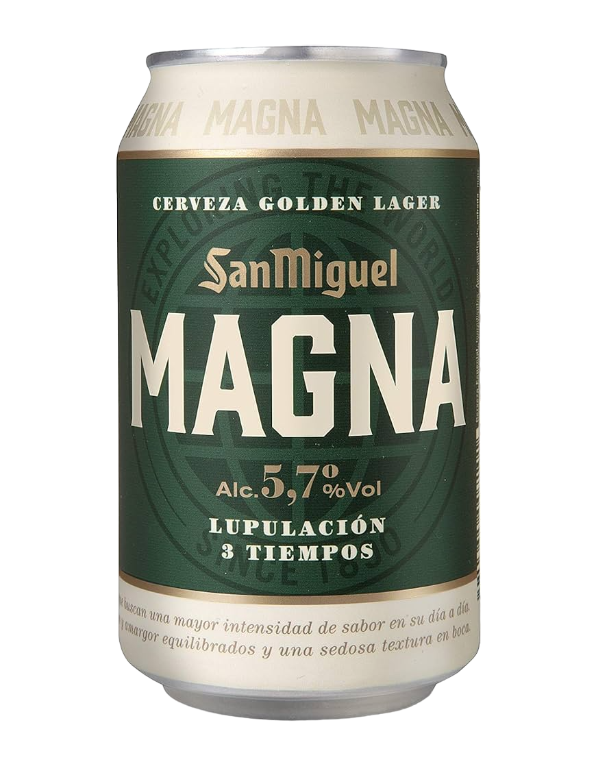 CERVEZA SAN MIGUEL MAGNA 5.7% LATA-33.CL