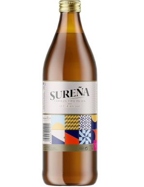 CERVEZA SUREÑA PILSEN/4.6% BOTELLA-1.LITRO