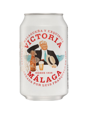 CERVEZA VICTORIA MALAGA-4.8% LATA-33.CL.