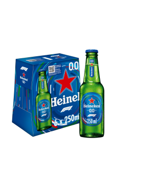 CERVEZA HEINEKEN 0.0%BOTELLA P/6.X25.CL