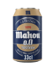 CERVEZA MAHOU 0,0 TOSTADA LATA - 33.CL.