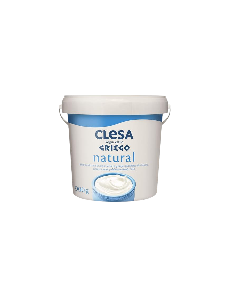 CLESA YOGUR GRIEGO NATURAL CUBO 900GR