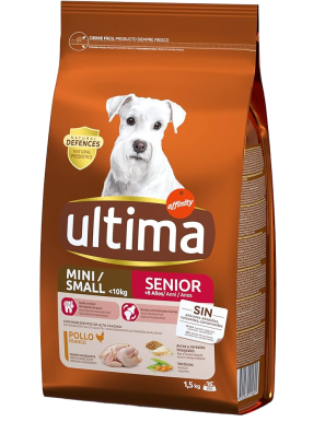 COMIDA PERROS ULTIMA MINI SENIOR 1.5KG