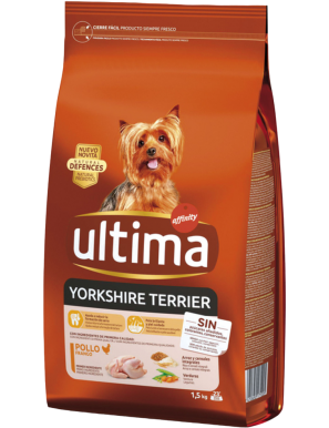 COMIDA PERROS ULTIMA MINI YORKSHIRE SACO 1.5 KG