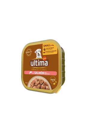 COMIDA PERRO PATE ULTIMA FIT DELI SALMON T/150G