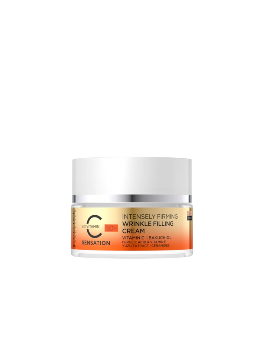 CREMA FACIAL EVELINE BIOVITAMIN C+50 AÑOS B/50ML