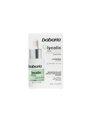 SERUM FACIAL BABARIA ACIDO GLYCOLIC  B/30 ML