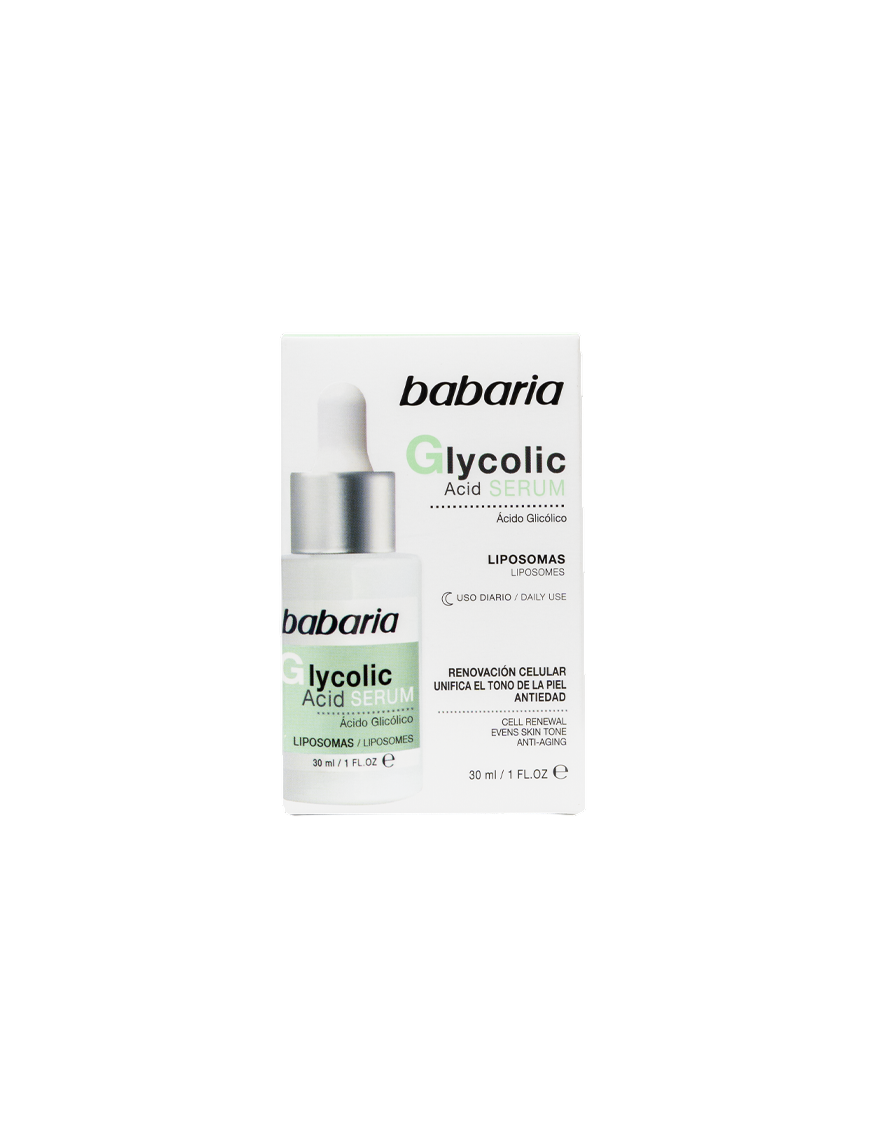 SERUM FACIAL BABARIA ACIDO GLYCOLIC  B/30 ML