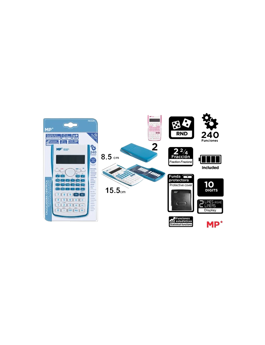 PP CALCULADORA MP CIENTIFICA UNIDAD