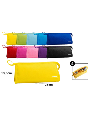 PP ESTUCHE SAMPACK COLOR 2 CREMALLERAS  UD