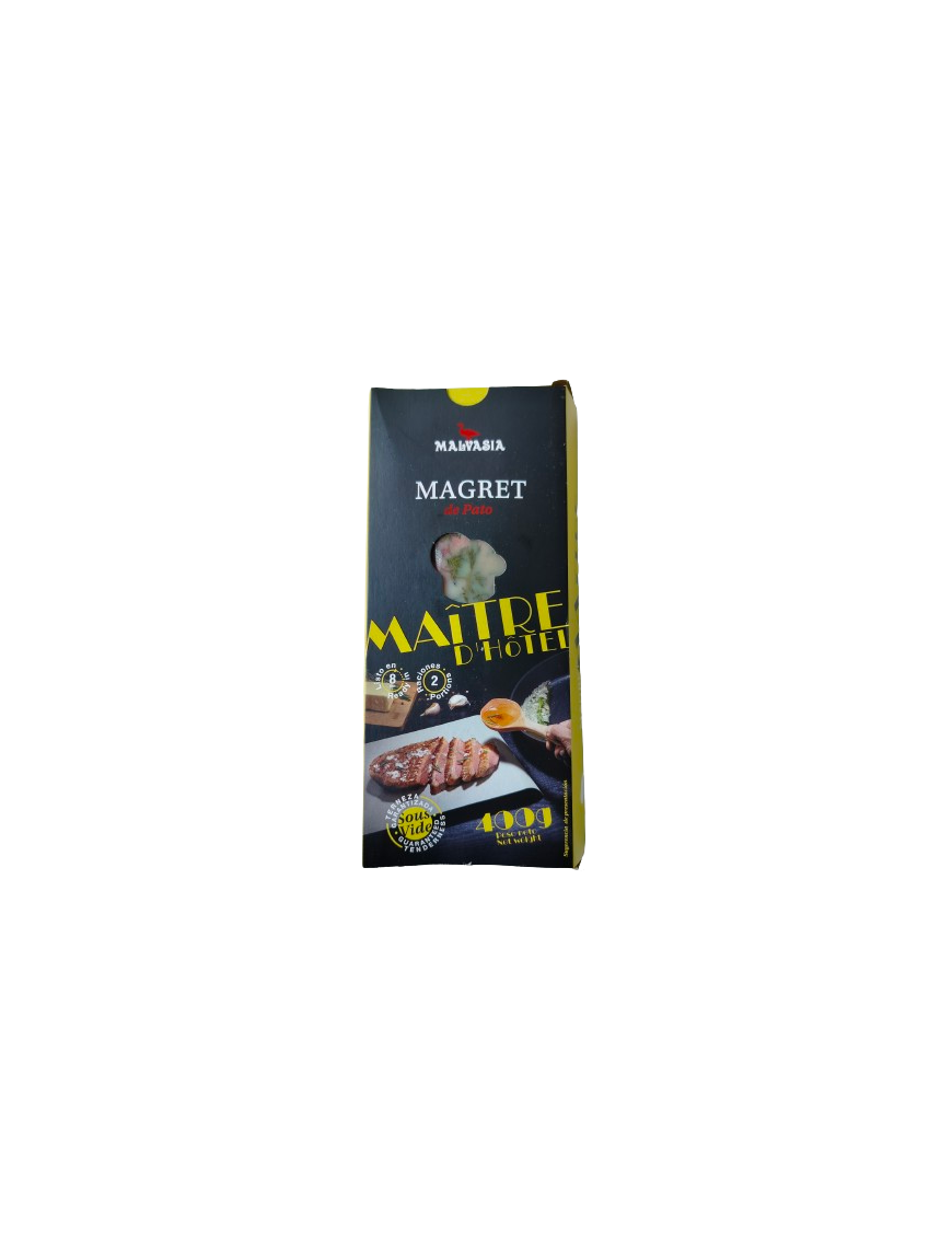 MAGRET PATO MALVASIA+MAITRE D,H. B/400 GR