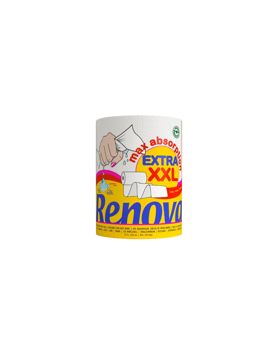 ROLLO COCINA RENOVA XXL MAX ABSORCION 1 ROLLO