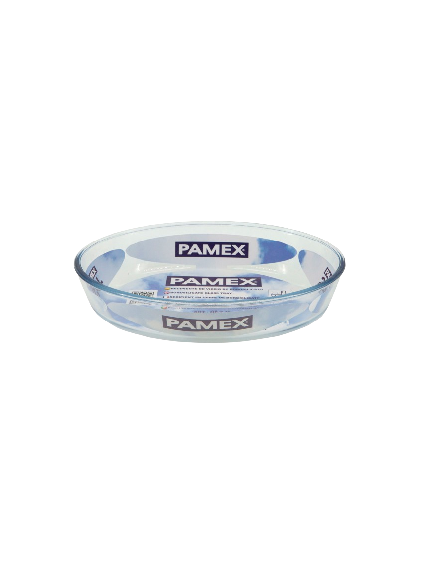 FUENTE BOROSILICATO OVALADA PAMEX 2.4L UD