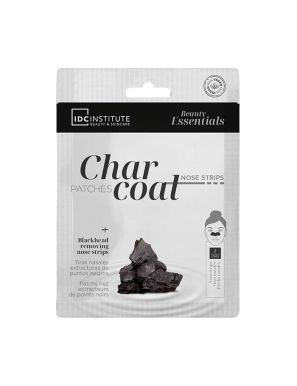 TIRAS LIMPIADORAS NASALES IDC CHARCOAL UD