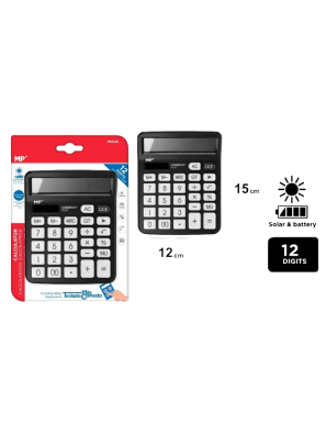 PP CALCULADORA MP SOLAR Y PILAS UNIDAD