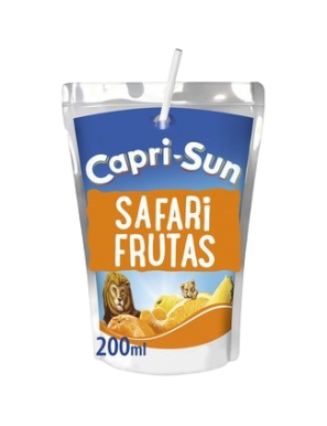 ZUMO CAPRI-SUN SAFARI-FRUIT BOLSA-200.ML.