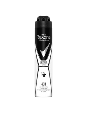 DESODORANTE REXONA MEN INVISIBLE B&W SP/200ML